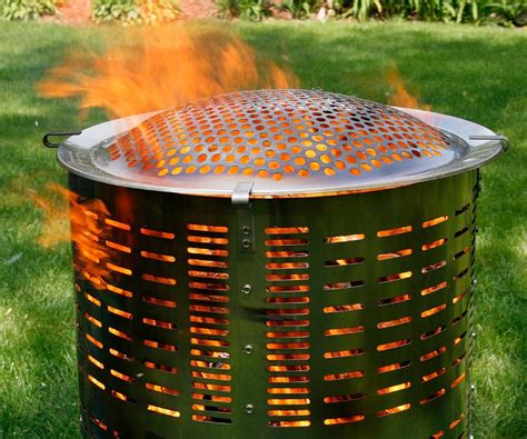 Constructed of extra, heavy-gauge steel, this burn cage is able to withstand extreme temperatures and is long-lasting. . Burn barrel for sale